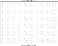number tracing