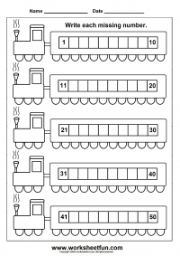 Missing Numbers (1-50) 