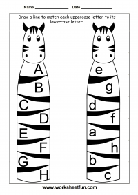 uppercase lowercase letters