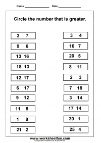 greater smaller number