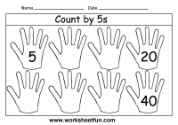 count by 5s