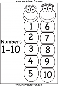 Number Chart 1-10