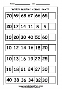 skip counting
