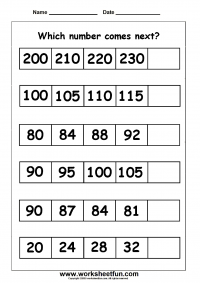 skip counting