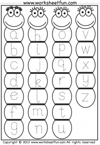 small letter tracing