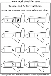 before and after numbers