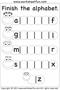missing letters