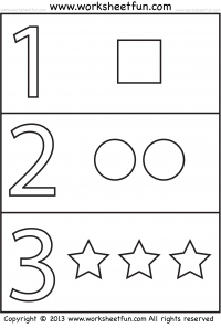 preschool worksheet