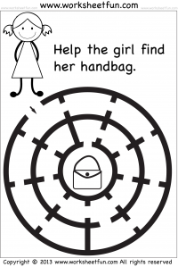 preschool mazes