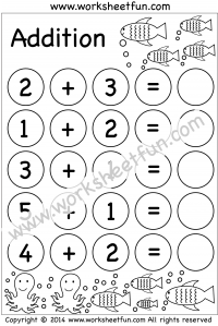 kindergarten addition