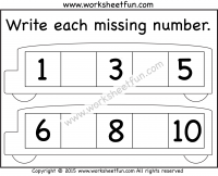 missing numbers