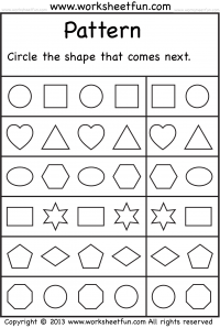 Kindergarten Worksheets
