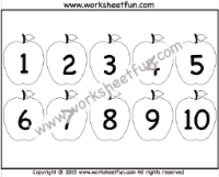 number chart 1-10