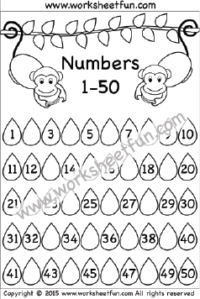 Missing Numbers 1-50