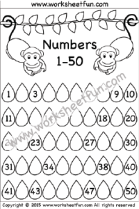 Missing Numbers 1-50