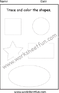shapes tracing