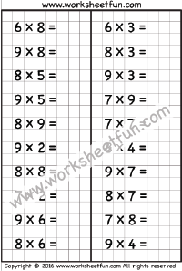 Multiplication Test