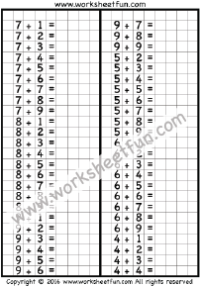 basic addition facts