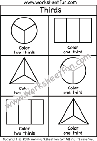 thirds