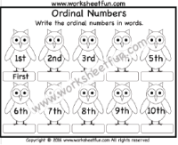Ordinal Numbers