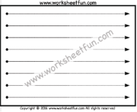 horizontal line tracing