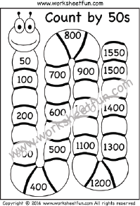 count by 50s