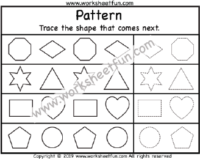 Patterns Worksheets