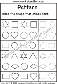 Patterns Worksheet