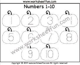 Pumpkin Number Tracing