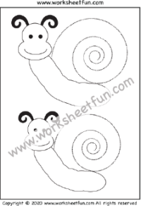 Spiral Tracing Worksheet