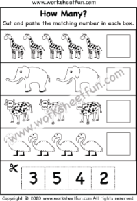 Cut and Paste Worksheet