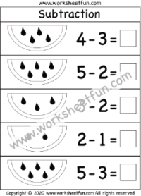 Subtraction Within 5