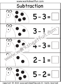 Subtraction Within 5